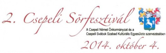 2. Csepeli Sörfesztivál - 2014. október 4.