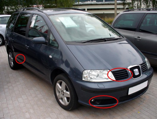 Elloptak egy Seat Alhambra gépkocsit a Görgey Artúr térről